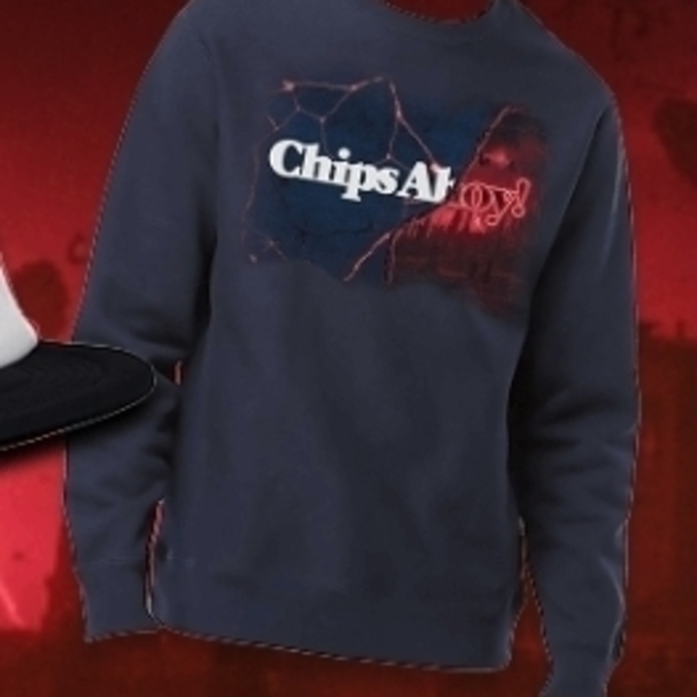 Rare Netflix Stranger Things Black Crewneck Sweater